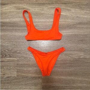 Triangl Swimwear Gia Bikini Set in Orange Women's XS